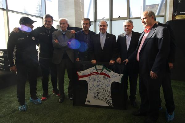 بازدید مسولان ورزش کشور از تمرینات تیم ملی امید فوتبال 16