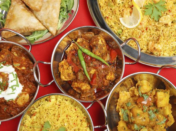 اغذیه هندی در منو رستوران المپیک