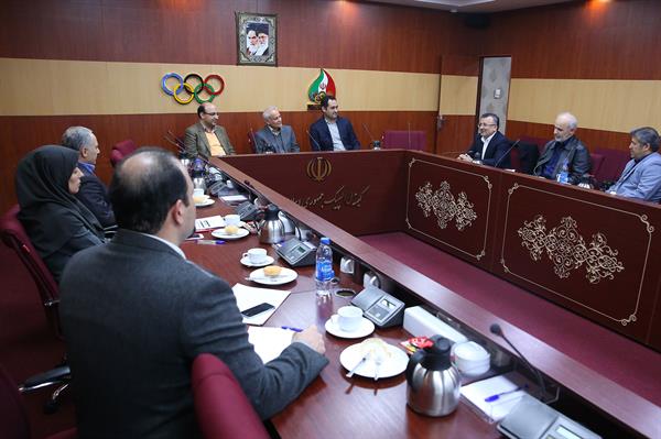 جلسه کادر سرپرستی المپیک توکیو با فدراسیون های پزشکی و والیبال 6
