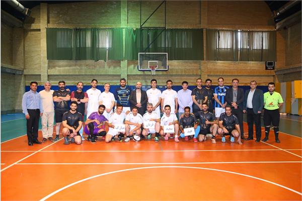 مسابقه دوستانه فوتسال بین منتخب کارکنان کمیته ملی المپیک و مجتمع قضایی شهید قدوسی