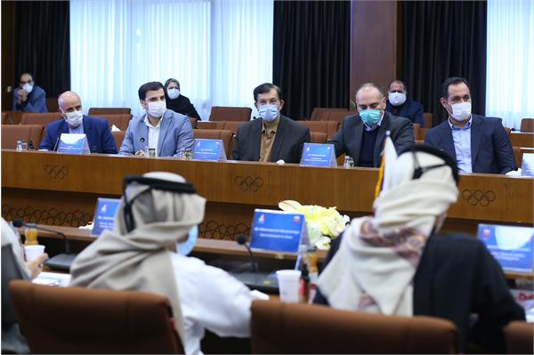 نشست مسئولان ورزش کشور با هیئت ورزشی کشور قطر 20