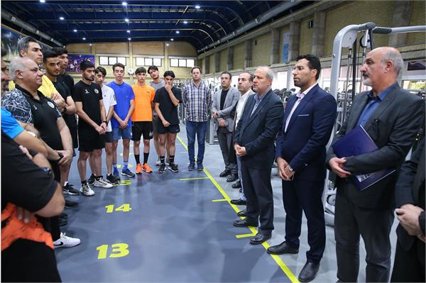 بازدید دبیرکل کمیته ملی المپیک از اردو تیم ملی تکواندو 9