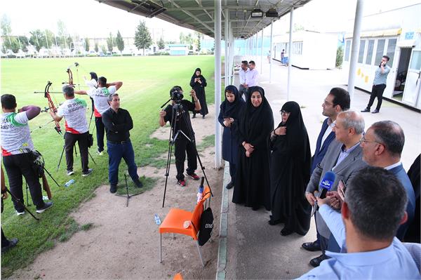 بازدید مسولان کمیته ملی المپیک از اردو تیم ملی تیراندازی و تیرو کمان 15