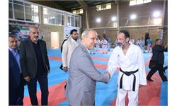 بازدید وزیر ورزش و جوانان و مسولان کمیته ملی المپیک  از اردو تیم ملی کاراته 21