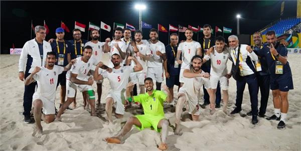Iranian Beach Soccer Crowned in Asia