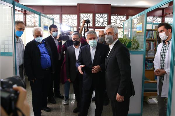 بازدید وزیر ورزش و جوانان از آکادمی ملی المپیک و افتتاح سالن فانکشنال 5