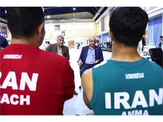 بازدید دبیرکل کمیته ملی المپیک از تمرینات تیم ملی MMA
