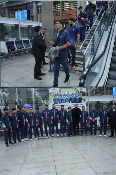تیم های ملی کشتی فرنگی و هندبال آقایان وارد تهران شدند