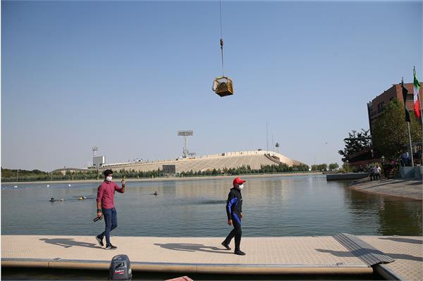 مراسم پاکسازی دریاچه آزادی 12