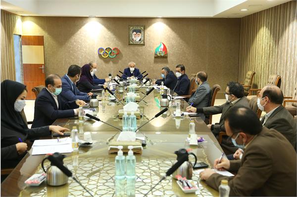 جلسات سرپرست کاروان بازی های کشورهای اسلامی با فدراسیون ها 9