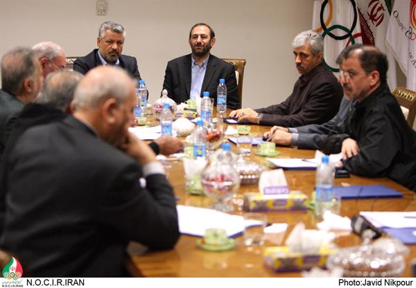 چهل و هشتمین  نشست هیات اجرایی کمیته ملی المپیک با حضور دکتر سیعد لو برگزار شد