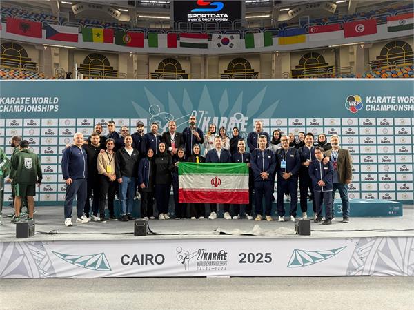 Iran Finishes Runner-Up at 27th World Karate Championships