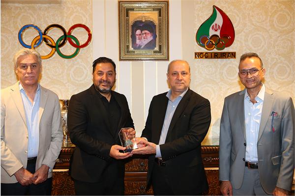 دیدار دبیرکل کمیته ملی المپیک با مسئولین کمیته ملی المپیک عراق 6