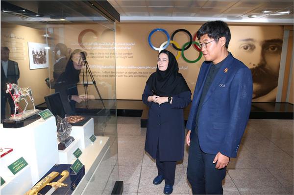 دیدار دبیرکل کمیته ملی المپیک با رییس رسانه ای شورای المپیک آسیا 25