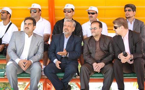 افتتاح مسابقات ساحلی جام دانشگاه آزاد با حضور مهندس علی آبادی