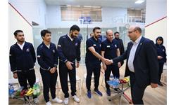 بازدید دبیرکل کمیته ملی المپیک از اردو اسکواش 29