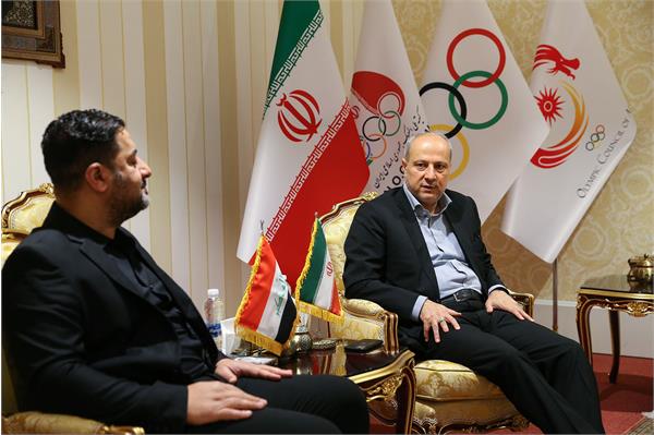 دیدار دبیرکل کمیته ملی المپیک با مسئولین کمیته ملی المپیک عراق 3
