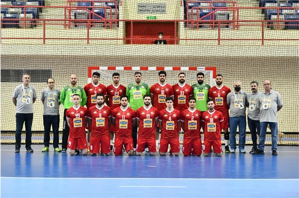 پیروزی تیم ملی هندبال ایران  بر عربستان میزبان در رقابتهای قهرمانی آسیا برای سرگروهی