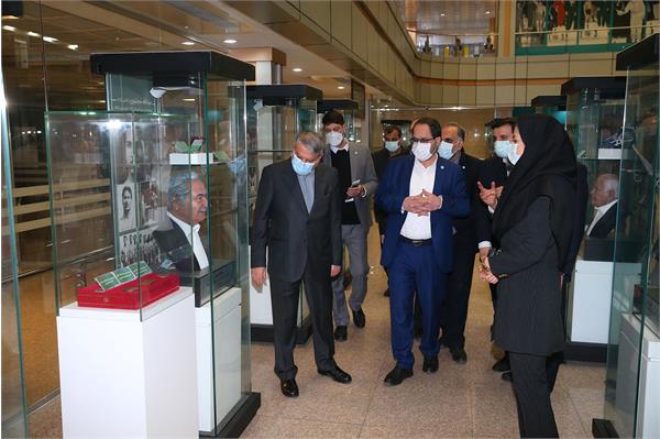 بازدید ریاست دانشگاه تهران از موزه ملی ورزش 1
