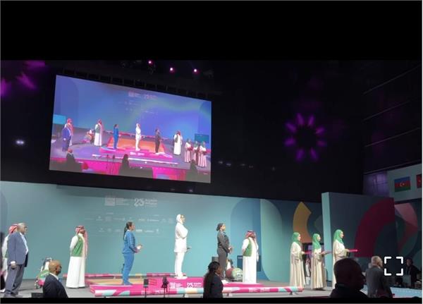 بازی‌های کشورهای اسلامی ریاض؛طلای دوضرب برای مهسا بهشتی در بازی‌های کشورهای اسلامی ریاض