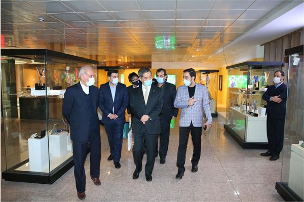 بازدید سفیر ژاپن از موزه ملی ورزش، المپیک و پارالمپیک 9