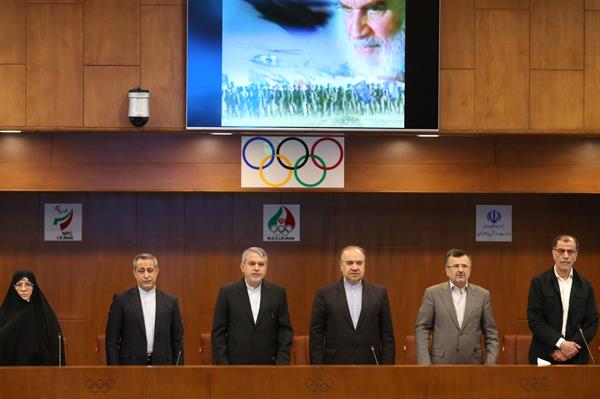 مراسم افتتاحیه سالن استاد قاسم فارسی آکادمی ملی المپیک و پارالمپیک 15