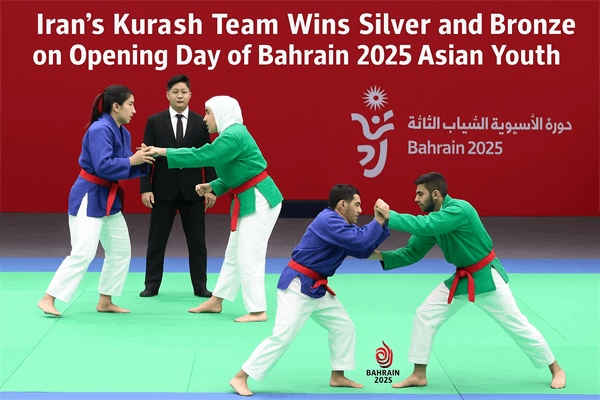 Iranian Kurash Athletes Win Silver & Bronze