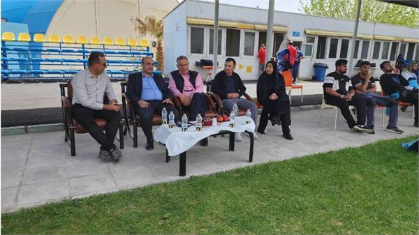 بازدید دکتر علی‌نژاد از سایت تیراندازی با کمان