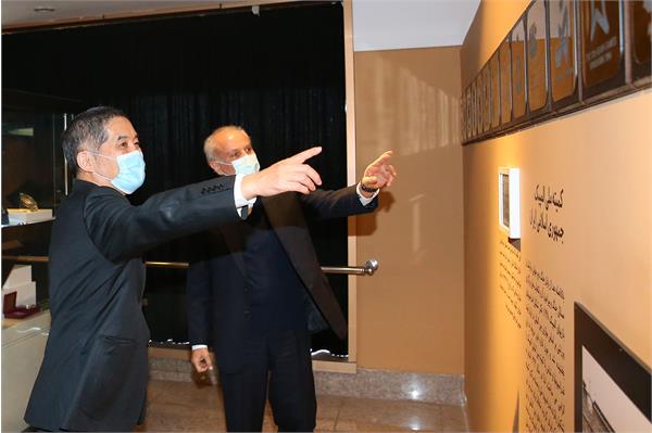 بازدید سفیر ژاپن از موزه ملی ورزش، المپیک و پارالمپیک 4