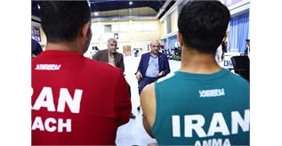 بازدید دبیرکل کمیته ملی المپیک از تمرینات تیم ملی MMA