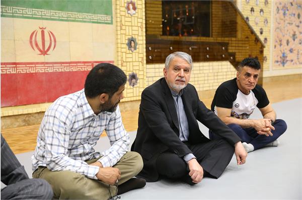 بازدید از اردو تیم ملی کشتی و فدراسیون زورخانه ای 30