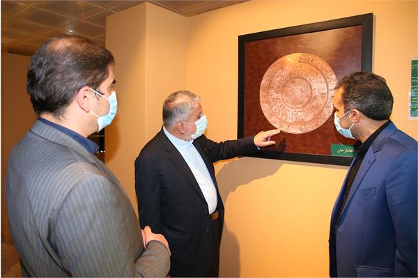 بازدید رییس کمیسیون ورزش مجلس شورای اسلامی از موزه ملی ورزش،المپیک و پارالمپیک 12