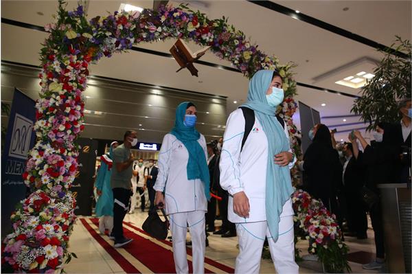 مراسم بدرقه کاروان ورزشی بازیهای المپیک توکیو 2020 18