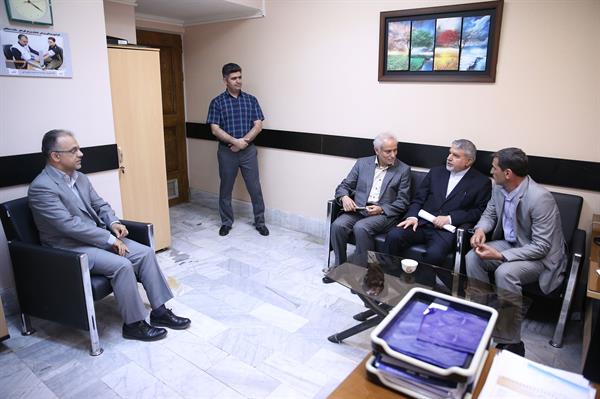 بازدید مسوولان کمیته ملی المپیک از فدراسیون های ورزشی 29