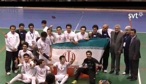 تیم ملی فوتسال ناشنوایان ایران قهرمان جهان شد