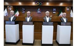 مراسم رونمایی از سردیس چهره های ماندگار ورزش ایران 70