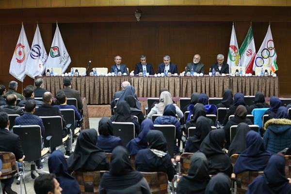 نشست ماهیانه مسوولان کمیته ملی المپیک با کارمندان کمیته ملی المپیک 3