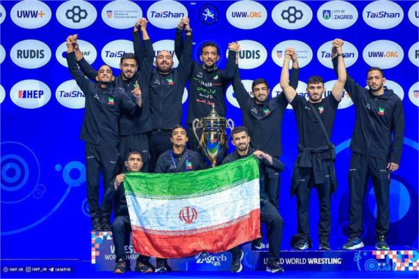 Iran Secures 6th World Freestyle Wrestling Crown with 7 Medals in Zagreb