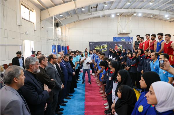 بازدید وزیر ورزش و جوانان و مسولان کمیته ملی المپیک  از اردو تیم ملی ووشو 29