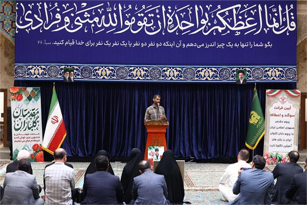 مراسم اعطا پرچم و بدرقه پرچمداران اعزامی به بازیهای آسیایی آیچی ناگویا 33