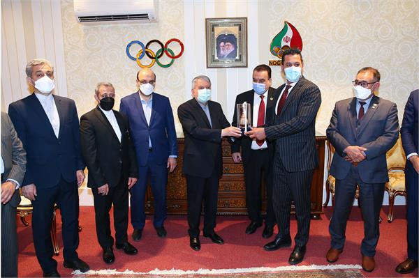 دیدار با وزیر ورزش و رییس کمیته ملی المپیک افغانستان  23