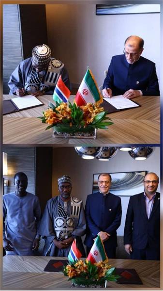 در حاشیه بازیهای همبستگی کشورهای اسلامی ریاض صورت گرفت ؛ امضای تفاهم نامه همکاری با کمیته المپیک گامبیا