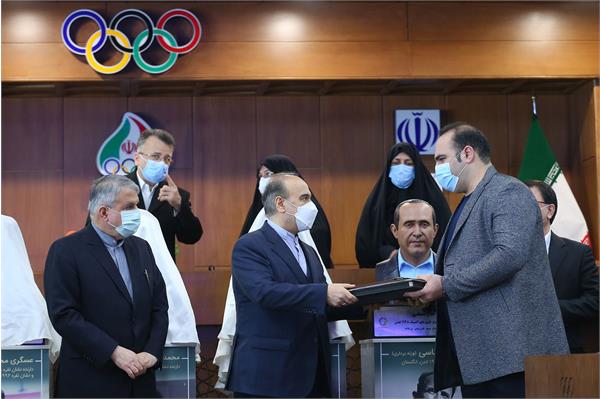 مراسم رونمایی از تندیس قهرمانان ورزش کشور 25