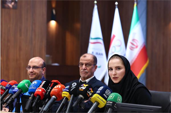 کنفرانس مطبوعاتی عضویت ثریا آقایی در کمیته بین المللی المپیک 11