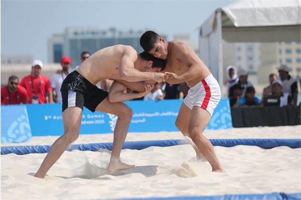 بازی های آسیایی جوانان بحرین ۲۰۲۵؛ مدال طلای کشتی ساحلی بر گردن خدایی