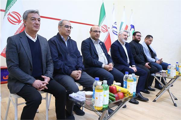 بازدید دبیرکل کمیته ملی المپیک از اردو اسکواش 22