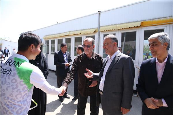 بازدید مسولان ورزش کشور از اردو تیم ملی تیروکمان 17