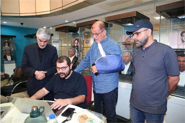 بازدید وزیر ورزش و جوانان و قائم مقام وزارت ارشاد و ریاست کمیته ملی المپیک  از پروژه ایران یار 23