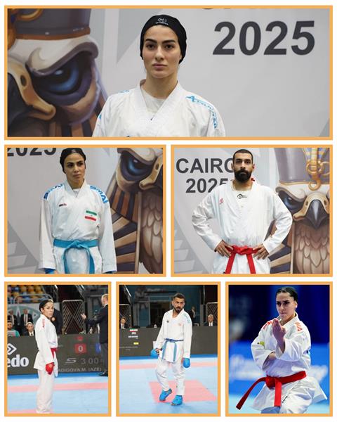 Six Iranian Karate Athletes Ranked Among World’s Top Ten