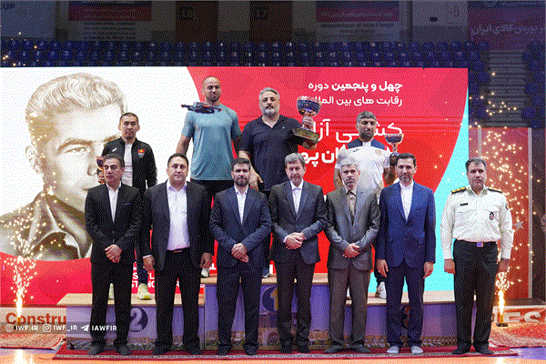 ایران قهرمان رقابت های بین المللی کشتی آزاد جام تختی شد
